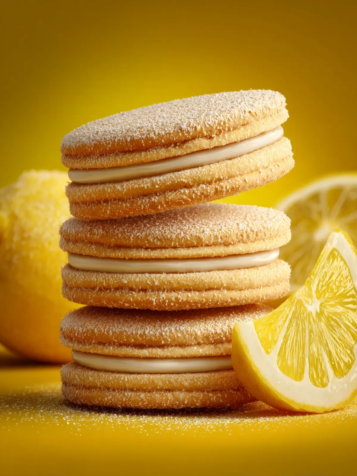 Lemon Sandwich Cookies First Image