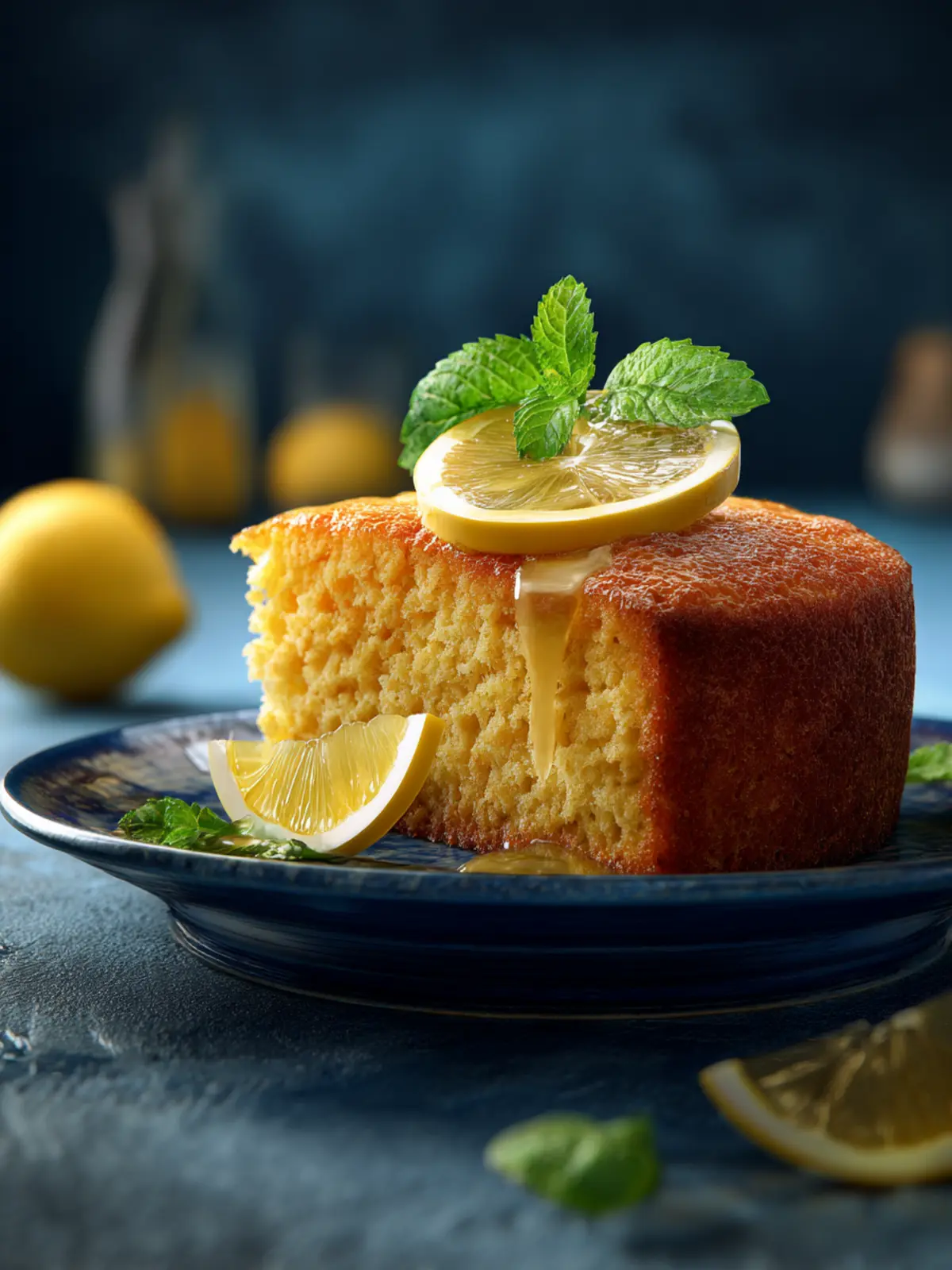 Almond Flour Lemon Cake First Image