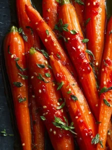Zesty Hot Honey Pickled Carrots for Flavorful Meal Prep First Image