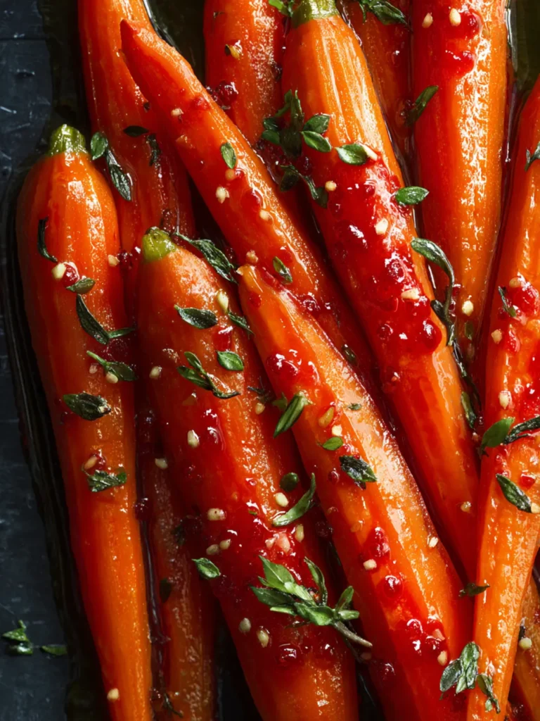 Zesty Hot Honey Pickled Carrots for Flavorful Meal Prep First Image