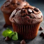 Healthy Chocolate Muffins First Image